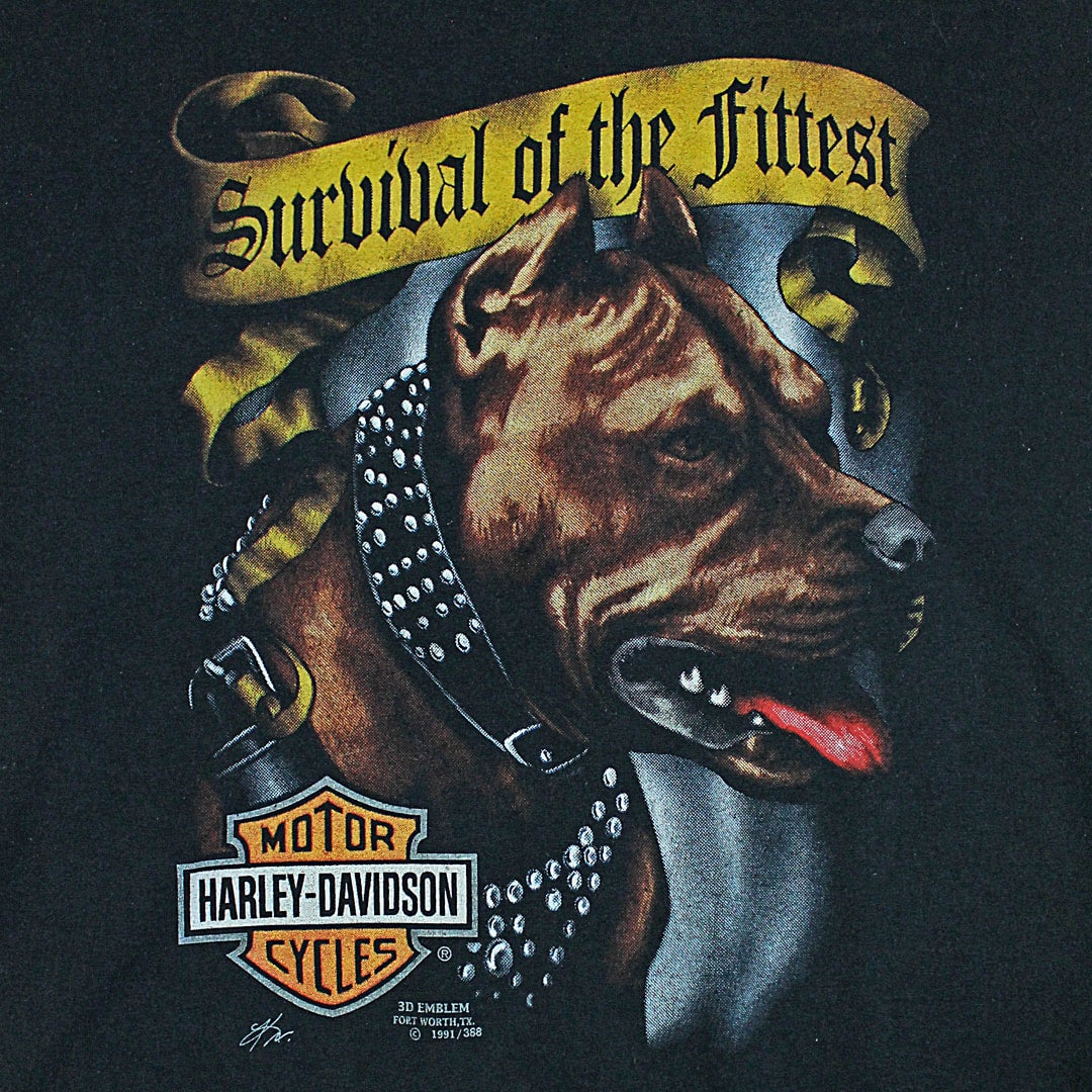 Harley davidson dog shirt top