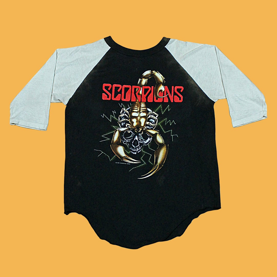1988 Scorpions tour Vintage T shirt The Owl s Attic