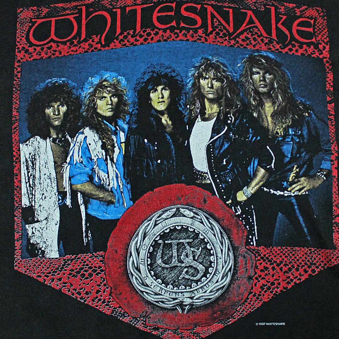 1987 White Snake North American Tour Vintage T-shirt